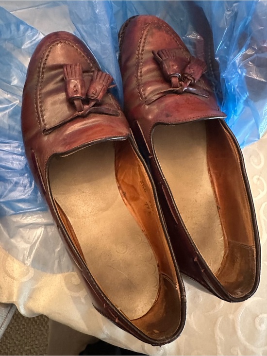 Other - Men's Tassel Loafers in Brown - Classic Leather Slip-Ons